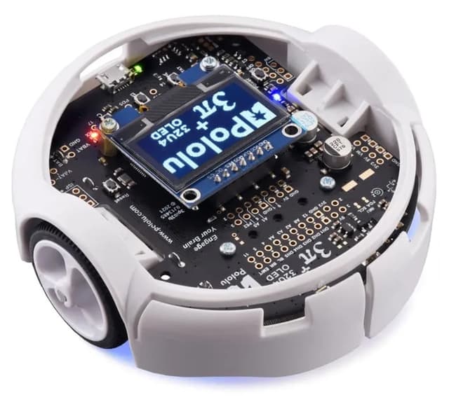 picture of the 3pi+ robot